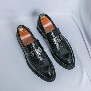 Nouvelles Chaussures Oxford en Cuir Imperméables Artisanales de Luxe Décontractées Britanniques pour Hommes – Idéales pour Mariage, Bureau et Tenues Professionnelles - Product Image 4