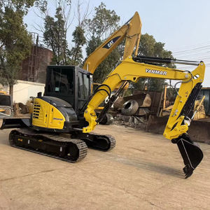 รถขุดขนาดเล็กยี่ห้อ Yanmar รุ่น VIO55 VIO55-6B ขนาด 5 ตัน แบบตีนตะขาบ พร้อม PLC และมอเตอร์ ของแท้จากญี่ปุ่น - Product Image 1