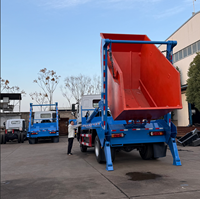 Camion benne basculante Sinotruck Howo 6X4 robuste de 10 000 litres avec bennes à déchets à bras oscillant à vendre