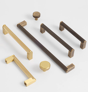 Hete Verkoop Massief Antiek Messing Gekartelde Handgrepen Kast Trekt Meubelknoppen - Product Image 2