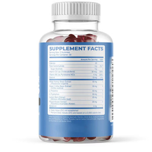 Trắng thận đậu chiết xuất sự thèm ăn ức chế Vegan chất béo Burner Gummies màu xanh lá cây cà phê đậu - Product Image 2