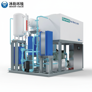 Generador de Hielo Industrial para Lodos Marinos, Capacidad de 5 a 20 Toneladas, para Procesamiento de Mariscos en Alta Mar y Costero - Product Image 1