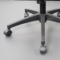 Chaise de bureau pivotante ergonomique avec support lombaire pour le travail et le télétravail