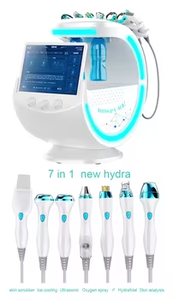 Más Popular 7 en 1 Hydra Skin Beauty Facial Smart Ice <span class=keywords><strong>Blue</strong></span> Característica Portable Hydro <span class=keywords><strong>Aqua</strong></span> Peel Hydro Dermabrasion Facial Machine - Product Image 3