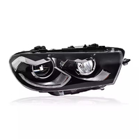 Nouveaux phares LED pour Scirocco 2008-2016, lentille de projecteur DRL, faisceau de route, 12V 70W, accessoires automobiles