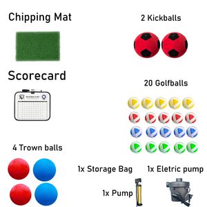 Tabellone Gonfiabile da 6 Piedi per Freccette da Calcio con Palline Adesive, Gioco di Tiro e Calcio, Gioco Sportivo all'Aperto - Product Image 6