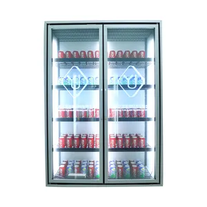 Холодильное оборудование охладитель пива дисплей охладитель светодиодное освещение стеклянная дверь