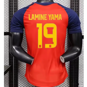 Camiseta de España 2026, Versión Local Williams, Versión Visitante Pedri, Versión Aficionado Yamal, Versión Jugador, Adulto <span class=keywords><strong>Rodrigo</strong></span>, Niños - Product Image 4