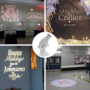 15 Wát Không Thấm Nước Với Không Dây Từ Xa Manual Zoom Chức Năng LED LOGO <span class=keywords><strong>Gobo</strong></span> Chiếu Để Sử Dụng Ngoài Trời - Product Image 6