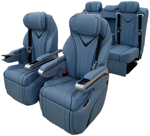 Asiento de Cuero Eléctrico VIP de Lujo para Van Sprinter Vito V250 Metris, para Tuning de MPV, Limusina, Van, Minibús, Autocaravana, Camper, 2 Piezas - Product Image 1