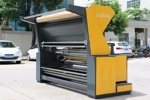 Otomatik tekstil kumaş buhar büzülme makinesi kumaş ısı buharlı muayene ayarı Stenter makinesi