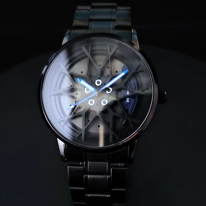 Ali Express Hot Sale BORUSE Mode Auto Hub Uhr Herren Armbanduhr