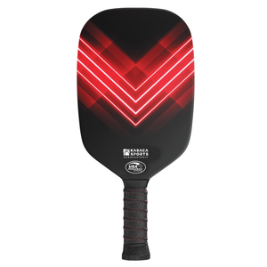 Envío listo Ligero 8oz Edgeless USAPA Aprobado Paletas Pickleball Superficie de fibra de carbono Agarre acolchado para intermedio - Product Image 2