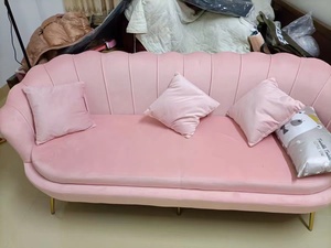 Bộ Sofa Phòng Khách Cửa Hàng Quần Áo Phòng Khách Bằng Nhung Màu Hiện Đại Bán Chạy - Product Image 3