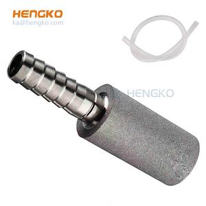 Sinterizzato in acciaio inox 316L carbonatazione pietra/diffusione pietra 2 <span class=keywords><strong>um</strong></span>, tubi raccordi per 1/8 pollici - Product Image 1