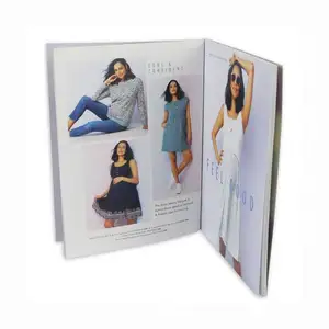 Anpassung Softcvoer Magazine Booklet Werbung Broschüre Drucken Square Pamphlet Hefted Leaflet