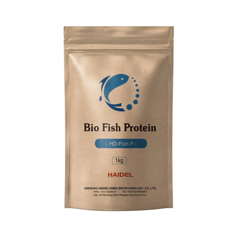 Fertilizante biológico en escamas de polvo de proteína de pescado amarillo, materia prima