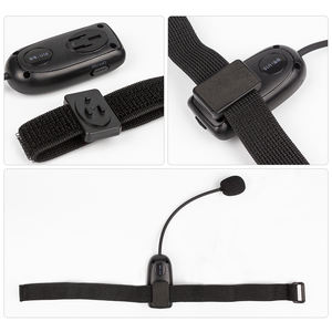 Shidu ไมโครโฟนไร้สาย SD-U16สีดำอัจฉริยะโลหะไฟสีดำประสิทธิภาพรูปแบบห้อง - Product Image 3