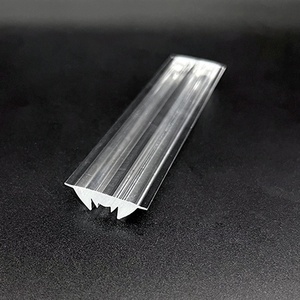 Bming 장식 플라스틱 led 선형 스트립 프로필 광학 렌즈 <span class=keywords><strong>PMMA</strong></span> 조명기구 렌즈 - Product Image 5