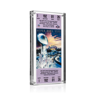Support de billet de banque en acrylique transparent pour la protection des billets