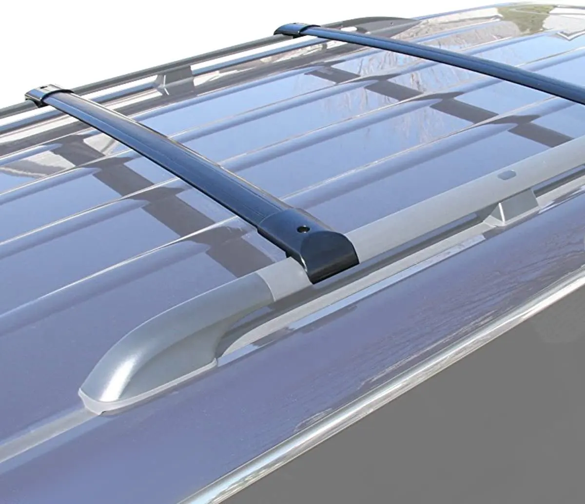 OE Style Aluminum Bolt-on Top Rail Roof Rack Cross Bar Baggage Carrier