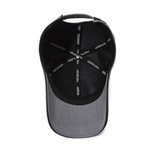 <b>Baseball</b> <b>Cap</b> Men's Sun Protection Twill Adjustable Outdoor Hat Dark Gray - Product Image 3