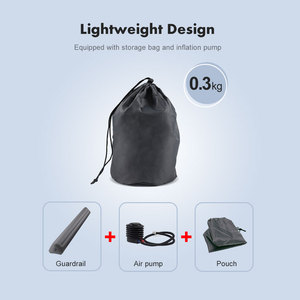 Portable Inflatable <strong>Bed</strong> Bumpers Anti-fall <strong>Bed</strong> Rail Blow up Safety <strong>Guard</strong> for Toddlers <strong>Travel</strong> Hotel Home Vacation Use - Product Image 5