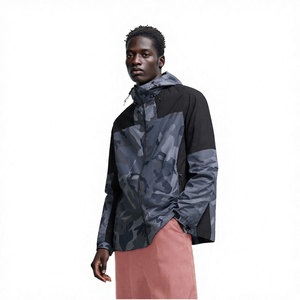 Blouson Bomber Décontracté Zippé pour Homme, Vêtement de Travail Hiver, Col Montant, Coupe-Vent, à Capuche, 100% Polyester, Direct Company - Product Image 3