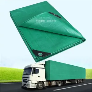 Telone in polietilene impermeabile verde/arancione/blu/bianco tessuto teloni/tela/foglio/rotolo per copertura camion