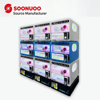 Machine à capsules de jouets Gacha en fer pour centre commercial et salle d'arcade, installation facile, avec logo personnalisé et système de préhension