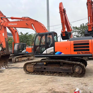 Excavadora usada Hitachi ZX350H Minería Excavadora grande Japón Segunda mano ZX225US ZX240 Excavadora de orugas para Venta barata En stock - Product Image 1