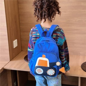 T3DLED Excavator Backpack 19 Inches 21L Cartoon Pattern Unisex Softback Zipper Closure Daypack - Product Image 5