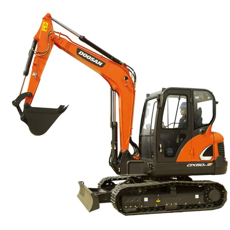 Buen rendimiento, miniexcavadora usada, máquina excavadora Doosan DOOSAN DH55 DH60 DH80 DX60