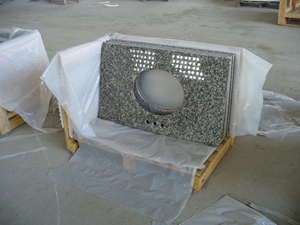 Pietra di granito naturale <span class=keywords><strong>cucina</strong></span> controsoffitti bagno isola vanità <span class=keywords><strong>parete</strong></span> esterna lastre di pietra <span class=keywords><strong>tavolo</strong></span> <span class=keywords><strong>con</strong></span> zoccolo superiore di stoccaggio - Product Image 2