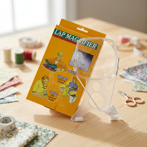 Loupe de table DK-640 |   Loupe de poche en plastique sans lumière pour la lecture, le tricot et la réparation - Product Image 2