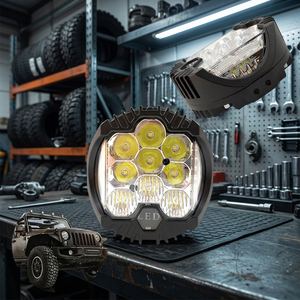 XTX Iron Box Auto Parts 25W 6000LM 9-36V <b>LED</b> <b>Work</b> <b>Light</b> Spot Beam Driving <b>Light</b> Universal Cars Trucks Motorcycle Offroad 4x4 - Product Image 3