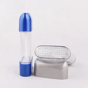 New design AS transparent deodorant gel container, twist up deodorant gel container bottom filling 75g