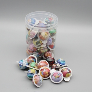 Venta caliente Fruity Jelly Gummy Balls <span class=keywords><strong>Dulces</strong></span> suaves y <span class=keywords><strong>dulces</strong></span> en botella Mezcla <span class=keywords><strong>de</strong></span> Planet Earth Sandía Eye Ball Gummy Candy - Product Image 1