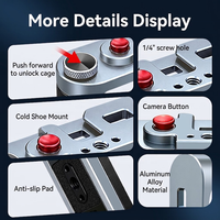 Cage en aluminium pour DJI Osmo Action 6, cadre de protection métallique avec support griffe froide et trous de vis 1/4, accessoires pour caméra d'action