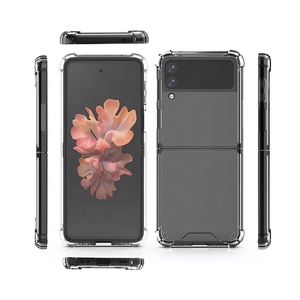 Étui de protection transparent premium HeroShieldz pour Z <span class=keywords><strong>Flip</strong></span> <span class=keywords><strong>3</strong></span>/Z <span class=keywords><strong>Flip</strong></span> <span class=keywords><strong>4</strong></span>, PC+TPU, antichoc, ultra fin, design sportif avec cadre surélevé - Product Image 4