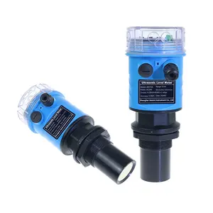 Ecosonda ultrasónica medidor de profundidad ultrasónico medición de profundidad de nivel de pozo de agua transmisor de sensor de nivel de tanque de combustible diésel