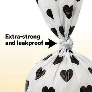 Sacs à déjections canines biodégradables écologiques à double couche parfumés à la lavande, en stock - Product Image 3