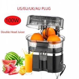 Presse-agrumes électrique double tête 3 en 1 pour agrumes, oranges, citrons, avec séparation des pulpes, extracteur de jus multifonction automatique - Product Image 1