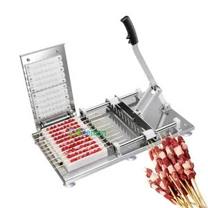 Affordable small kebab machine Souvlaki skewer machine Doner kebab wear string machine