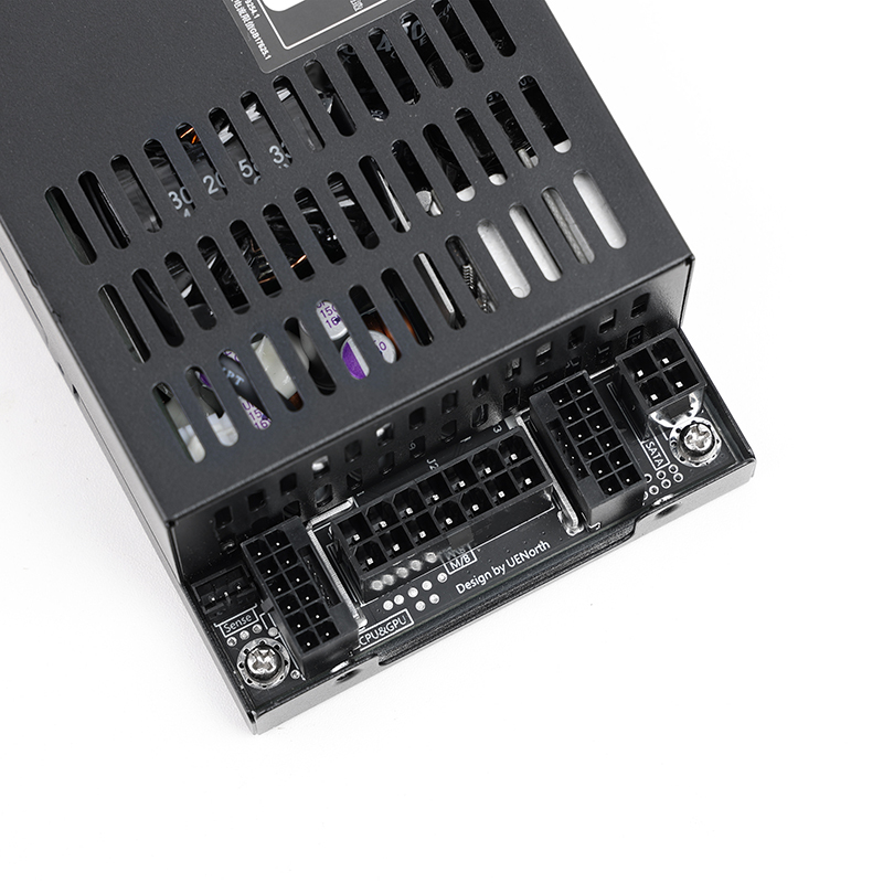 UENORTH Flex-ATX PSU 600w NAS/ITX Small Host Platinum BLACK Quiet