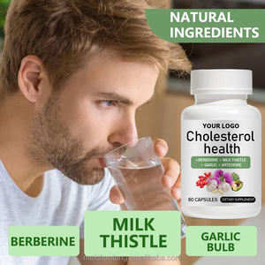 Oem Plantenextract Cholesterolsupplement Voor De Gezondheid Van Het Hart Met Coq10 Cholesterolondersteunende Capsules - Product Image 6