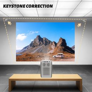 Мини-видеопроектор CRE CR32 4K 1080p LED с автофокусом, поддержкой 3D, для домашнего кинотеатра, портативный, с Wi-Fi 5G, Android 9 - Product Image 3