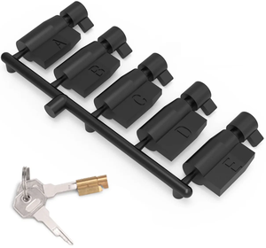 Clés en plastique jetables Niusida pour <span class=keywords><strong>cage</strong></span> de chasteté masculine, <span class=keywords><strong>Holy</strong></span> <span class=keywords><strong>Trainer</strong></span>, verrouillage permanent, 5 pièces, <span class=keywords><strong>cage</strong></span> à pénis - Product Image 4