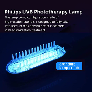 Lampe UVB 311 nm à bande étroite en noyau de qualité médicale CE ISO avec ampoule médicale et minuterie LCD pour le traitement du vitiligo et du psoriasis - Product Image 3