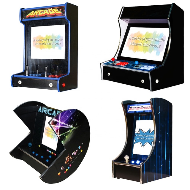 60/412 in 1 Games Joystick Home Use MDF Cabinet Bartop Arcade Kit Coin Operated Video Game Machine